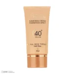 کرم پودر مدیسان مدل For All Skin SPF40 Light Beige حجم میلی لیتر - Image 6